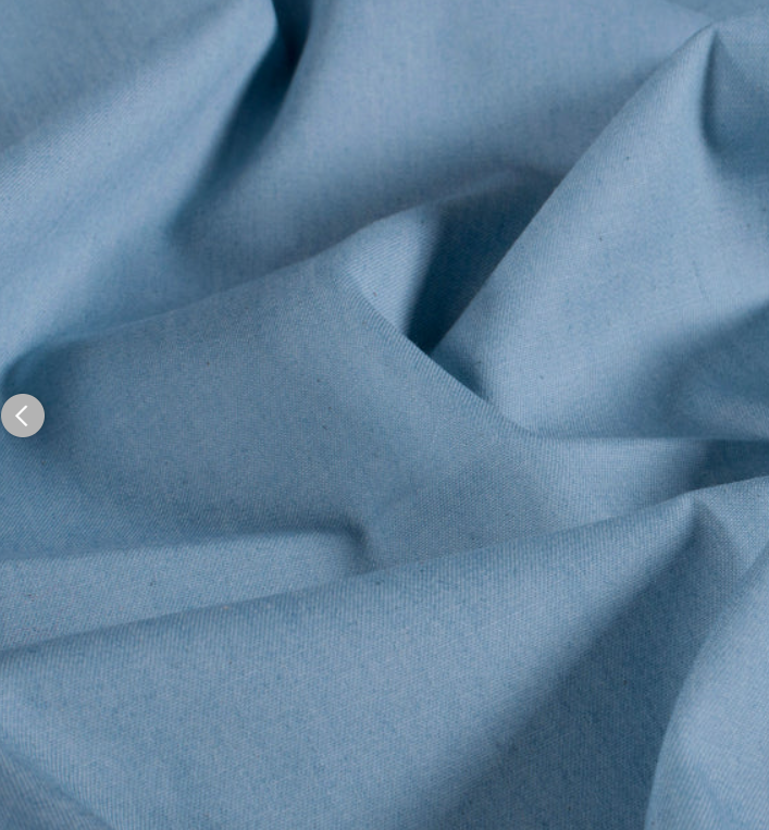 Stoff Jeans Fein uni hellblau