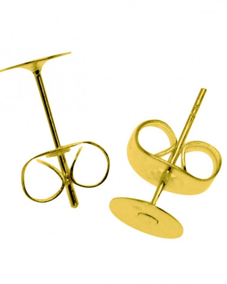 Ohrstecker goldfarben, 2stk.