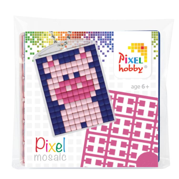 Pixel Sets Medaillon, Schwein