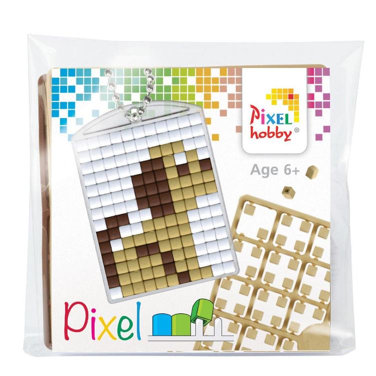 Pixel Set Medaillon, Hund