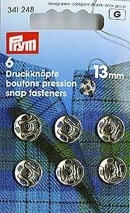 PRYM ANNÄH-DRUCKKNÖPFE 13MM