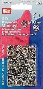 PRYM NÄHFREI DRUCKKNÖPFE NACHFÜLLPACKUNG JERSEY