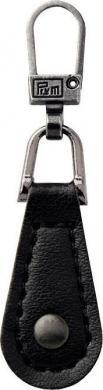 PRYM FASHION-ZIPPER LEDERIMITAT RUND SCHWARZ