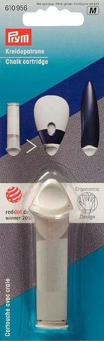 PRYM KREIDEPATRONE ERGONOMIC WEISS FÜR KREIDERÄDCHEN