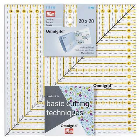 PRYM PATCHWORK LINEAL SQUARE 20 X 20CM