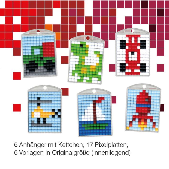 Pixel Bastelset 6 Medaillon