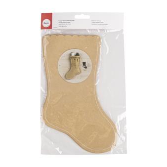 Papier-Weihnachtsstrümpfe kraft - 0