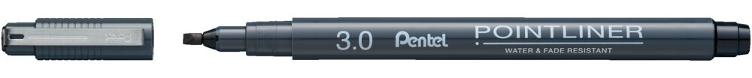 Pentel Pointliner 3.0 Black