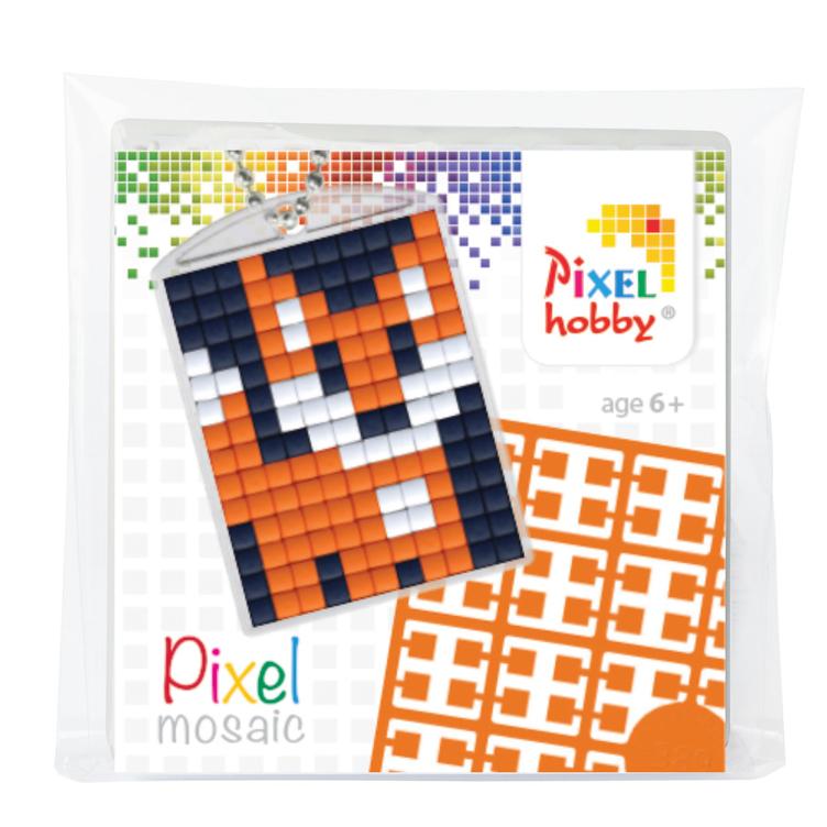Pixel Medaillon Set Fuchs