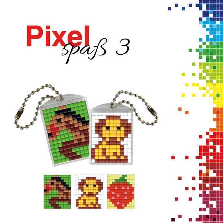 Pixel Bastelset Medaillon