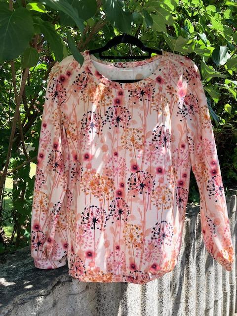 Pulli Dandelion rosa/orange