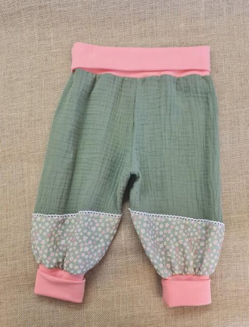 Pumphose zum Mitwachsen, Grösse 74-86