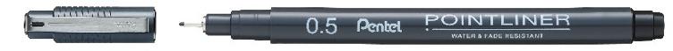 Pentel Pointliner 0.5 Black