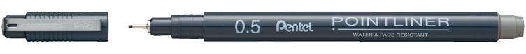 Pentel Pointliner 0.5 Grey