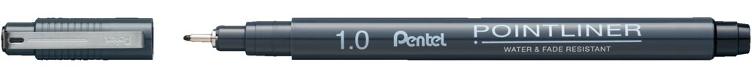 Pentel Pointliner 1.0 Black