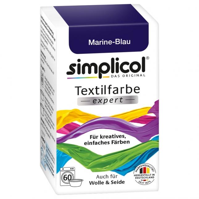 Simplicol Textilfarbe, Marine-Blau, 150g
