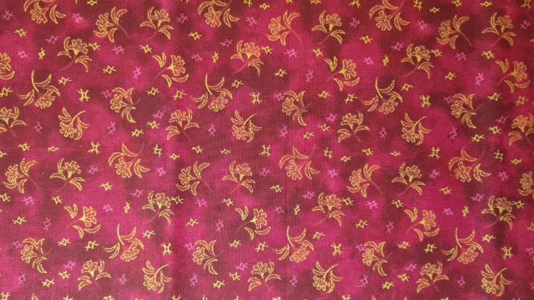 Stoff Baumwolle, Patchwork Blumennebel