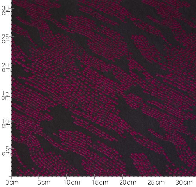 Stoff Futter Jacquard, Sofie Beere - 1