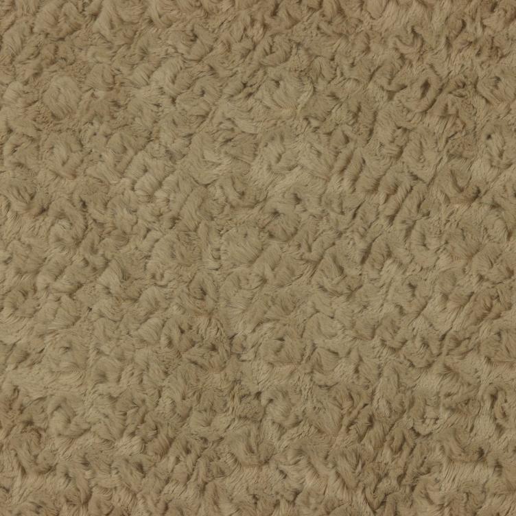 Stoff Kunstfell, beige