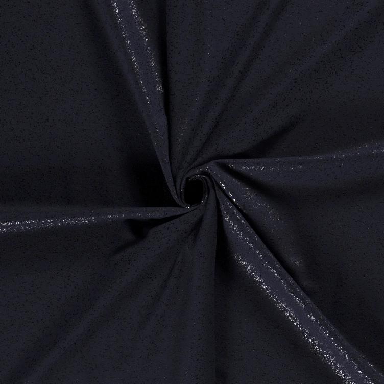 Stoff Polyester Jersey, dunkelblau