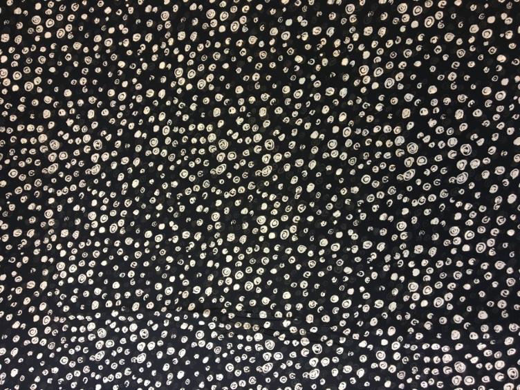 Stoff Viskose/Polyester, schwarz
