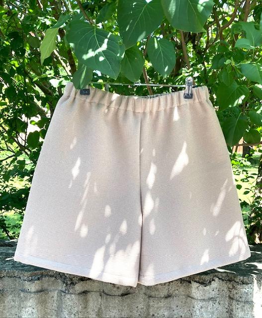 Waffel Shorts beige Gr. M